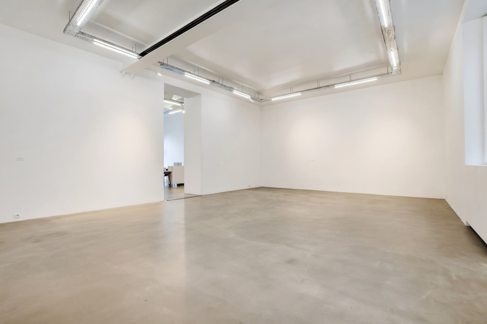 Art Gallery with Arched Windows in Le Marais