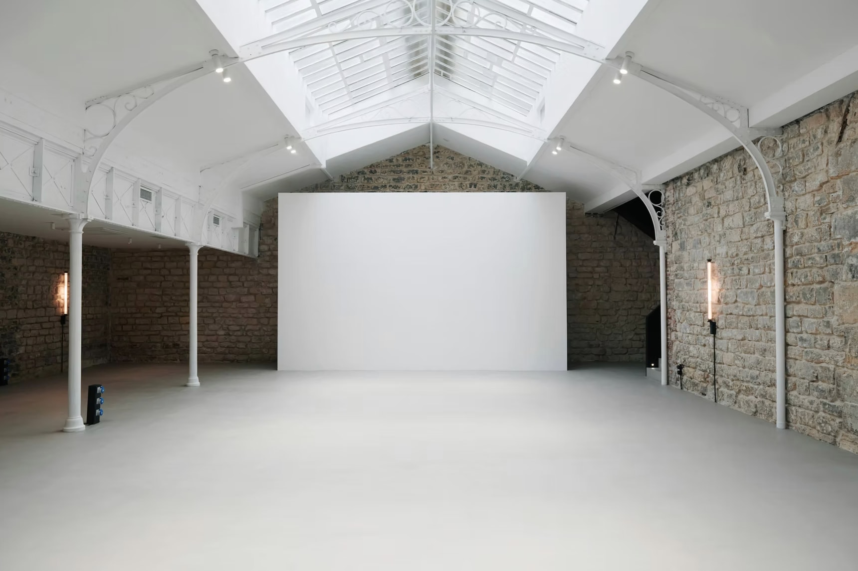 Glass-Roofed Event Venue with an Outdoor Terrace in Le Sentier