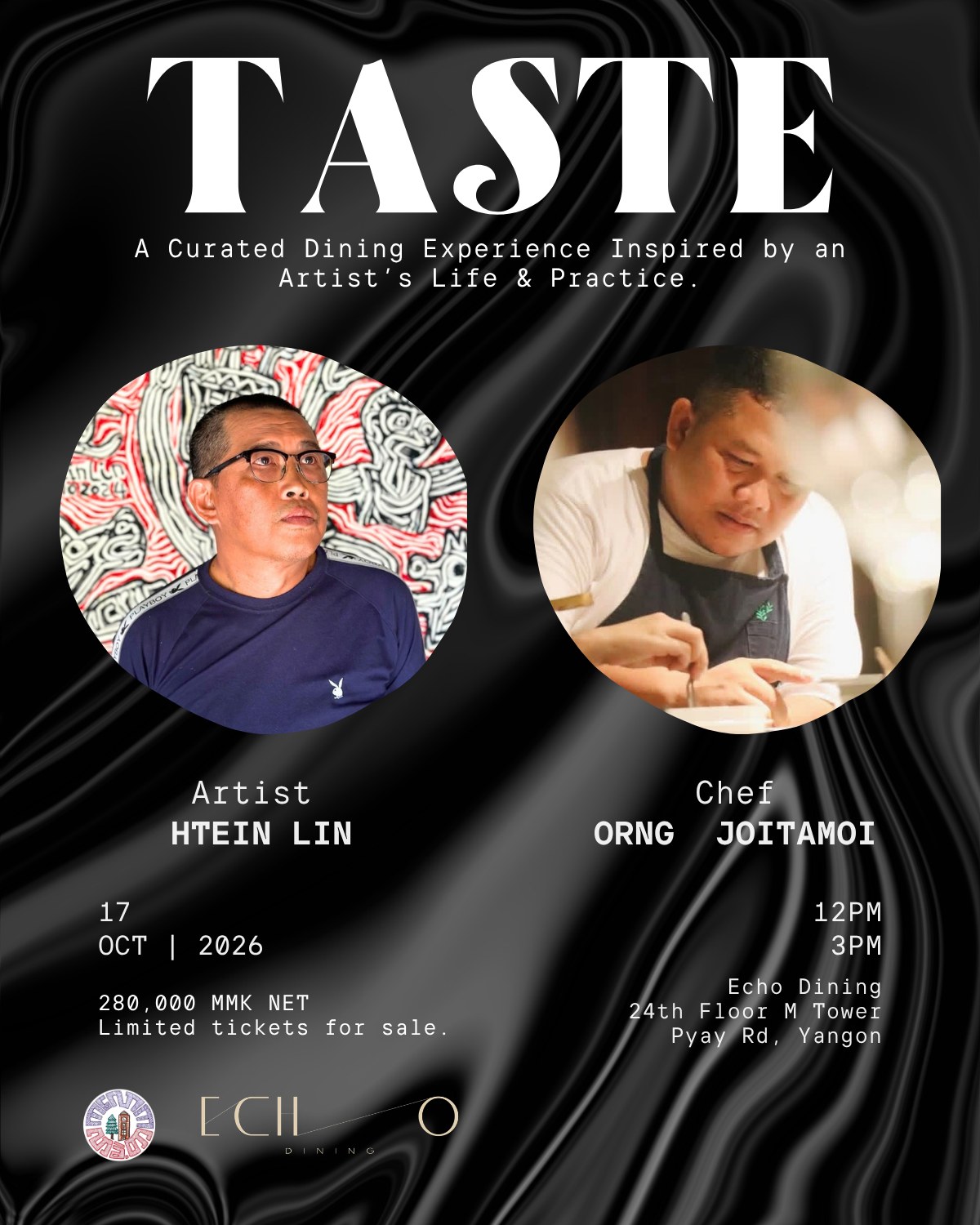 TASTE Session 04 — Htein Lin, Poster 2