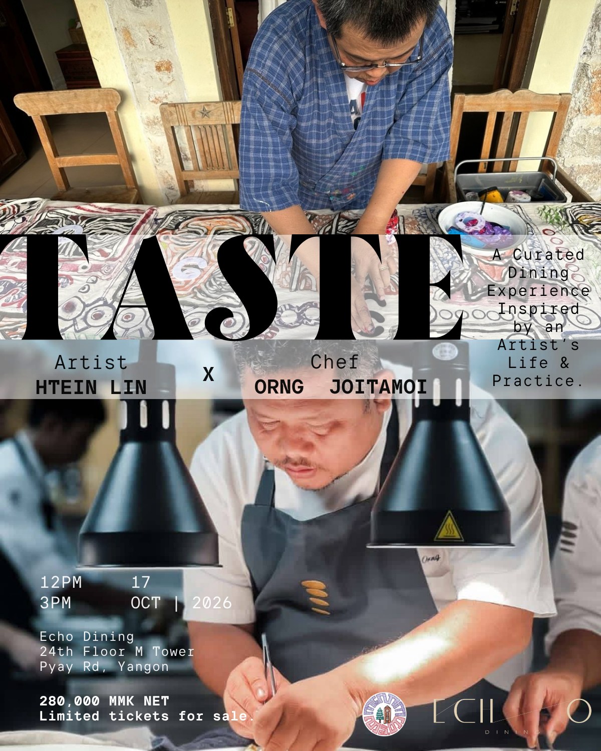 TASTE Session 04 — Htein Lin, Poster 3