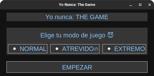 Yo Nunca - The Game