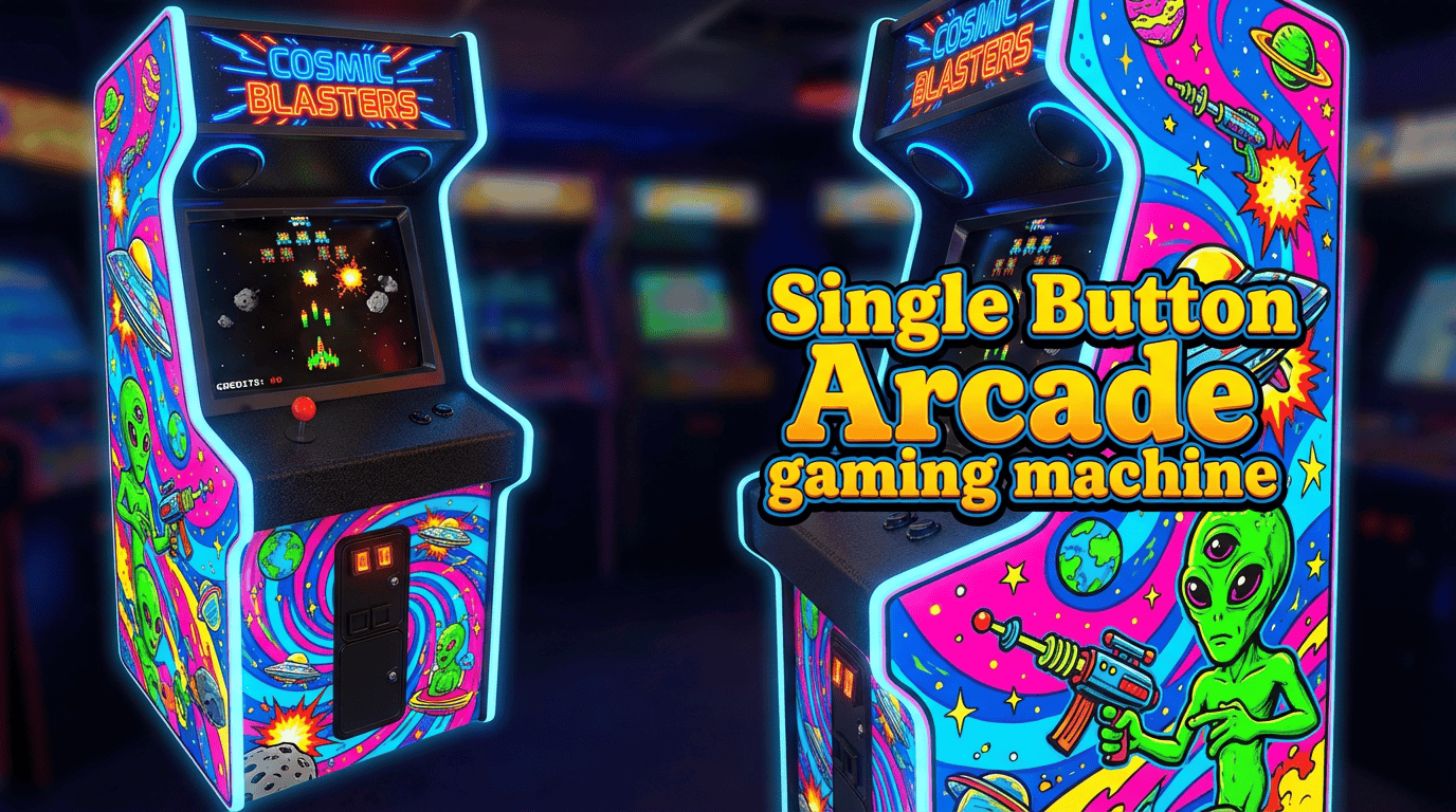 Single Button Arcade Machine