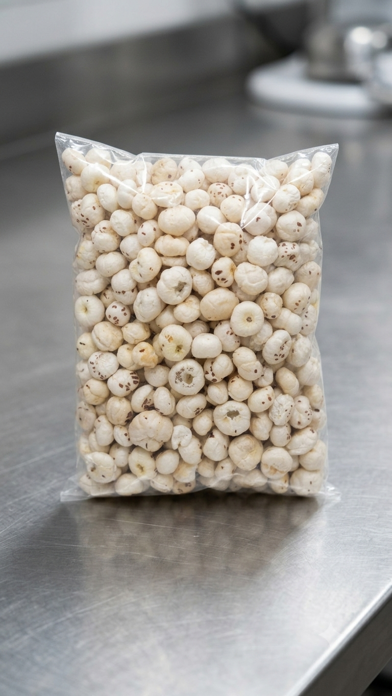 Phool Makhana 200g | Premium Quality | Hand-Picked | Fresh | Clean | Fit For Fasting | Uniform Size | Healthy | Superfood Snack | Gluten-Free | Plant-Based Short Description