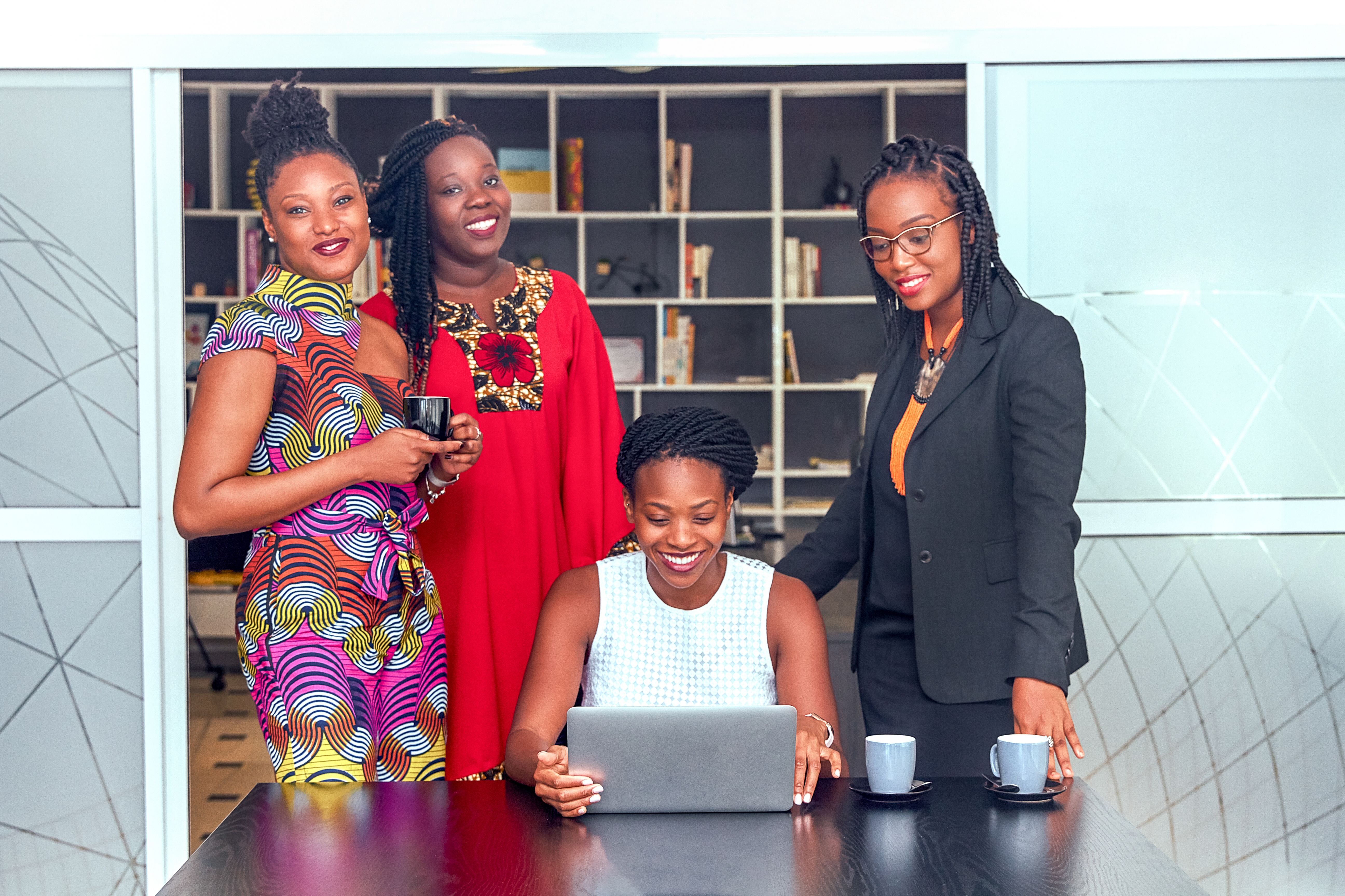 African women supporting one another