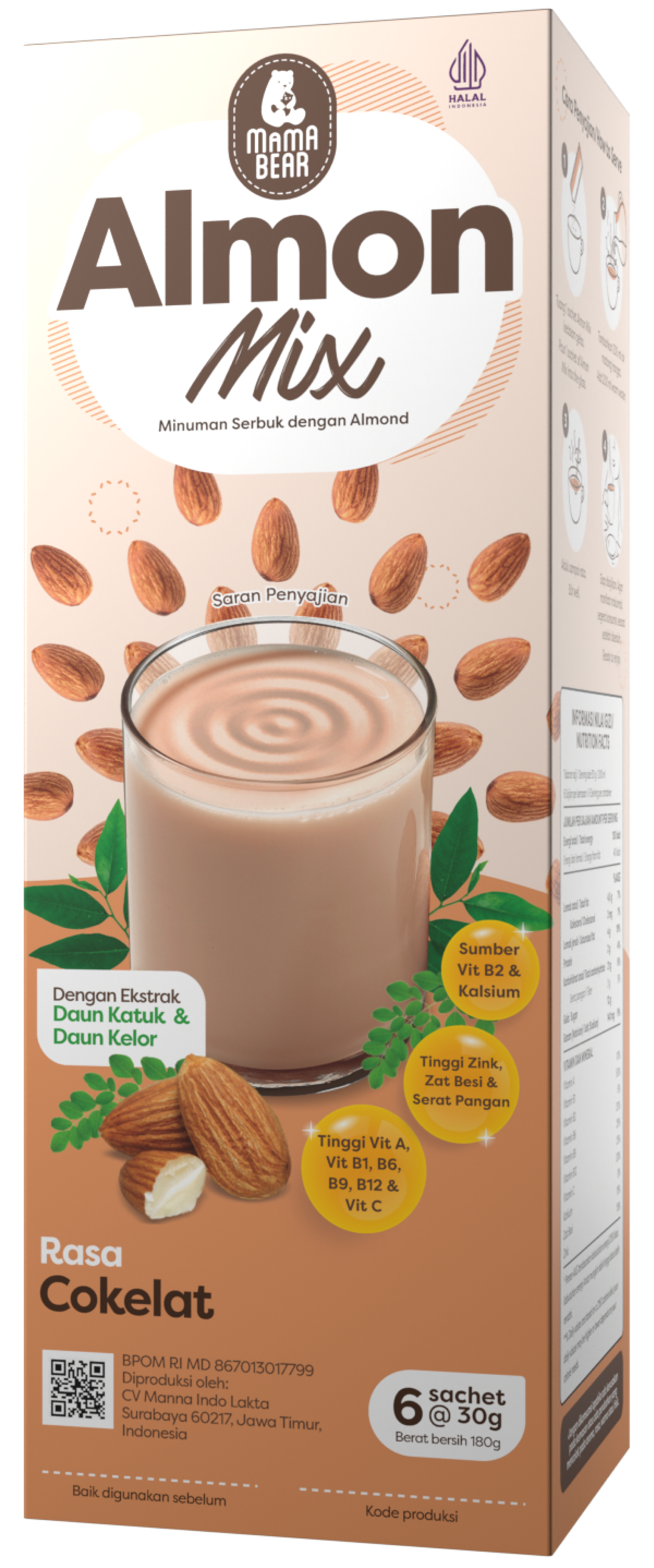MamaBear AlmonMix Cokelat