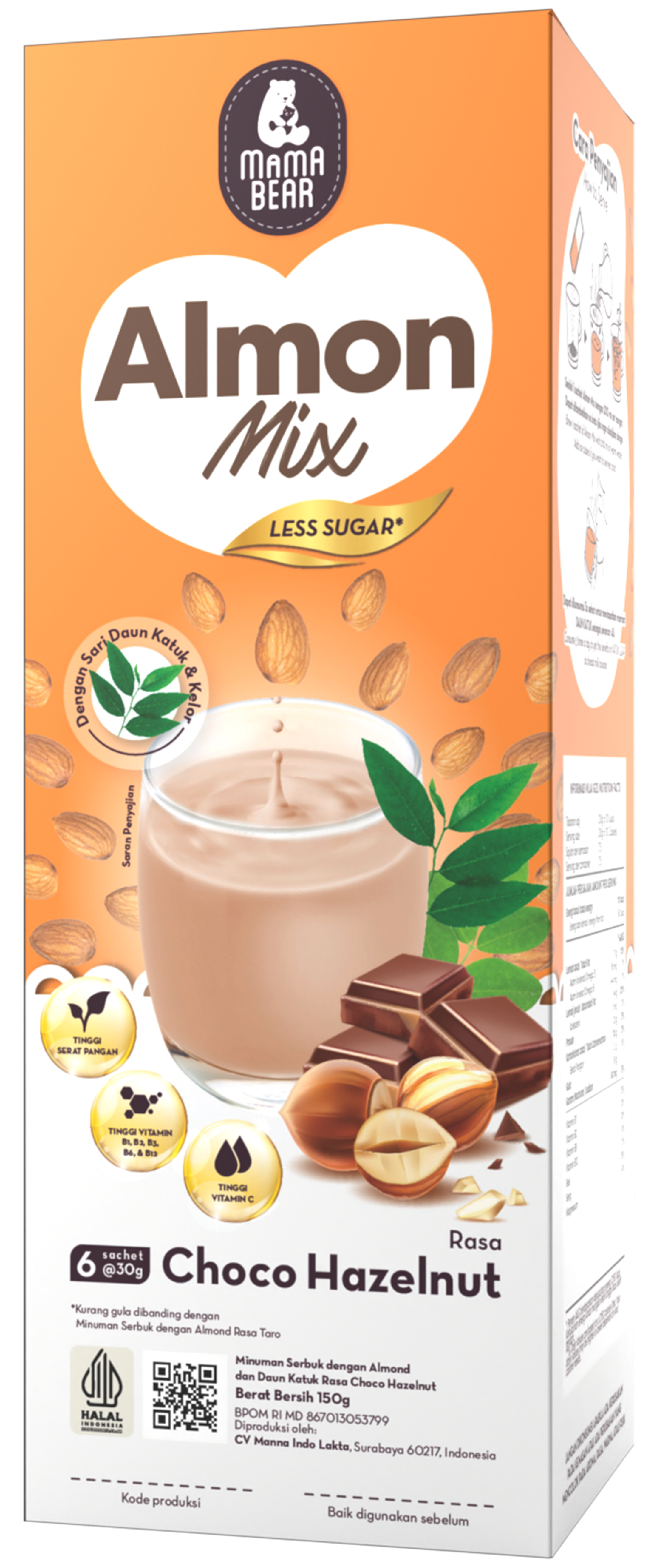 MamaBear AlmonMix Choco Hazelnut