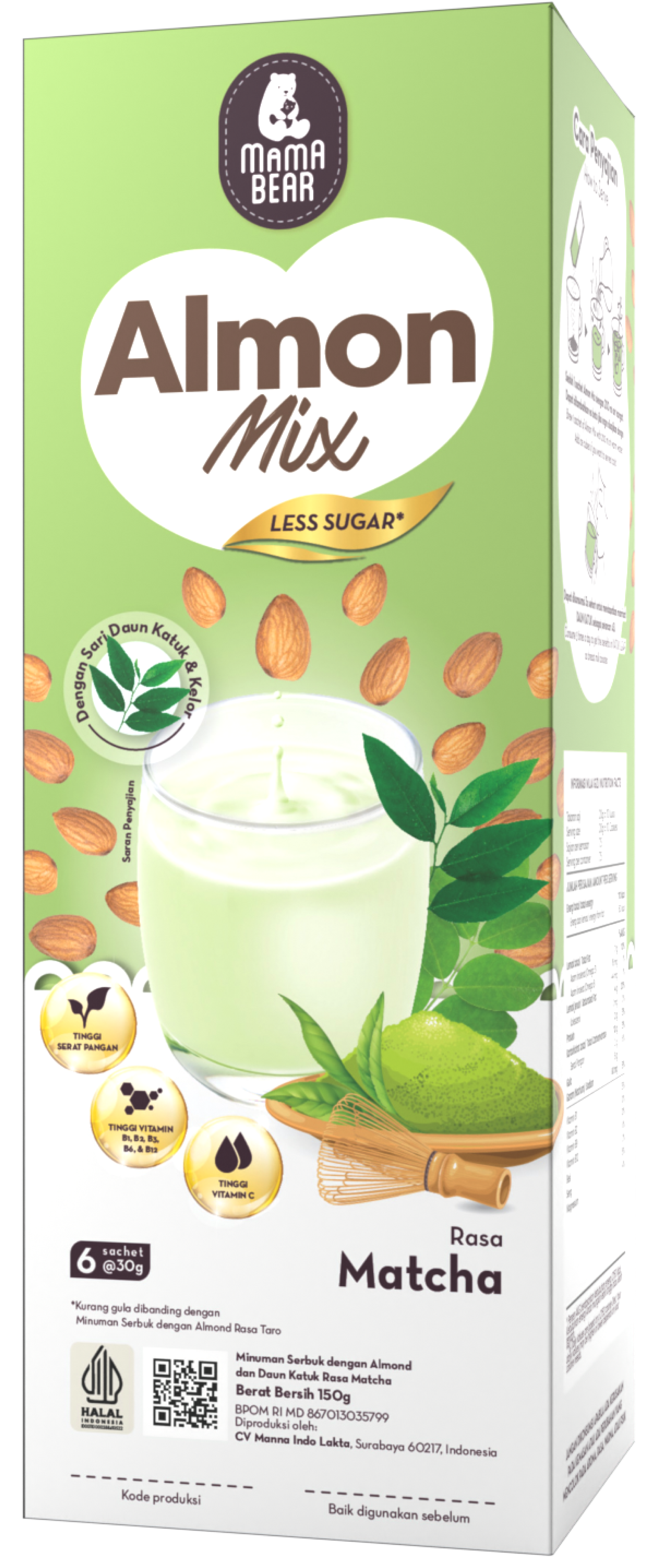 MamaBear AlmonMix Matcha