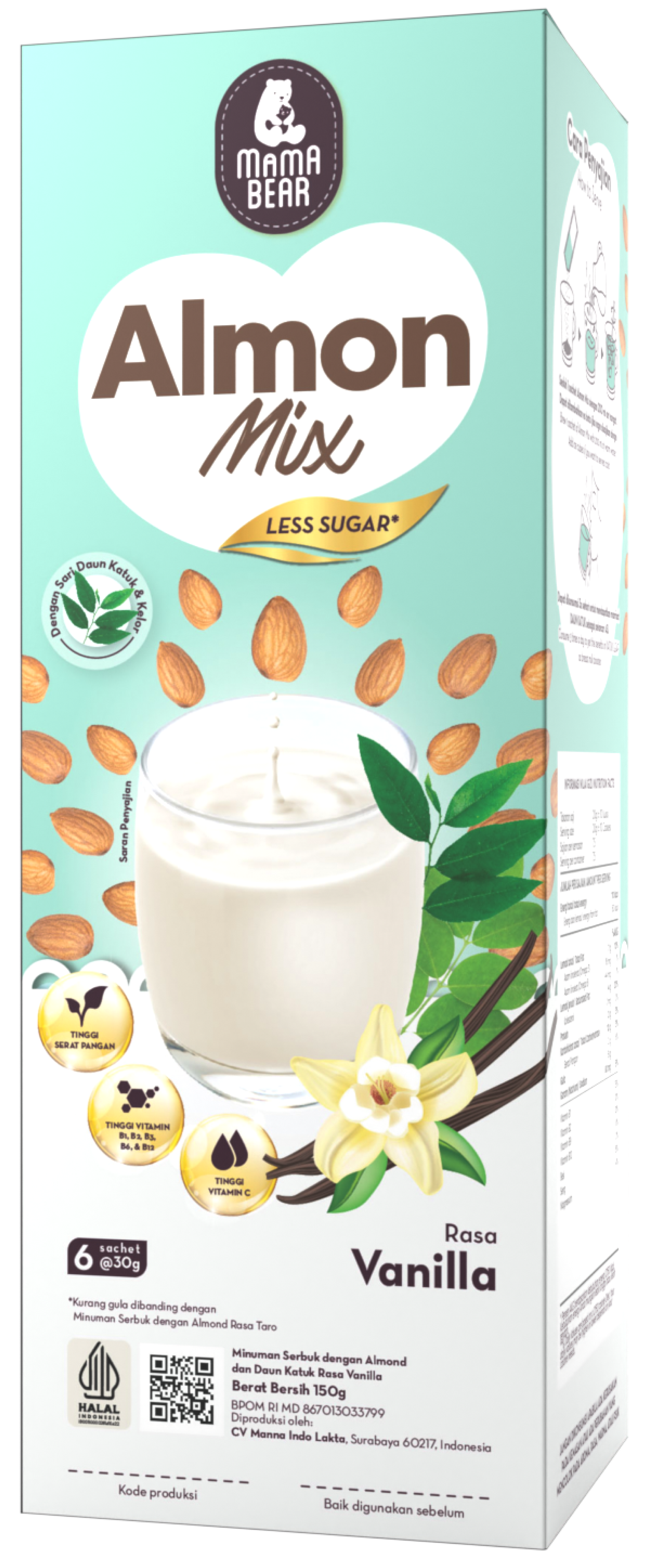 MamaBear AlmonMix Vanilla