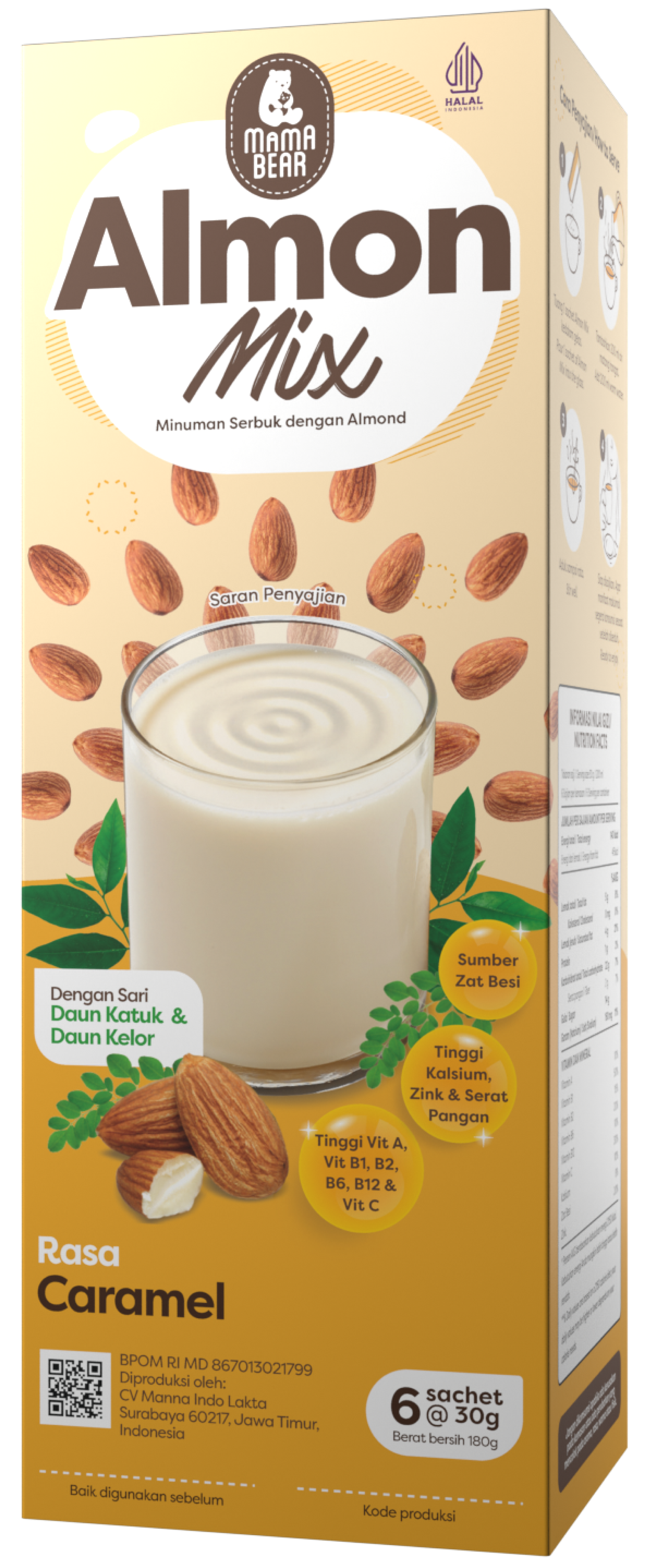MamaBear AlmonMix Caramel