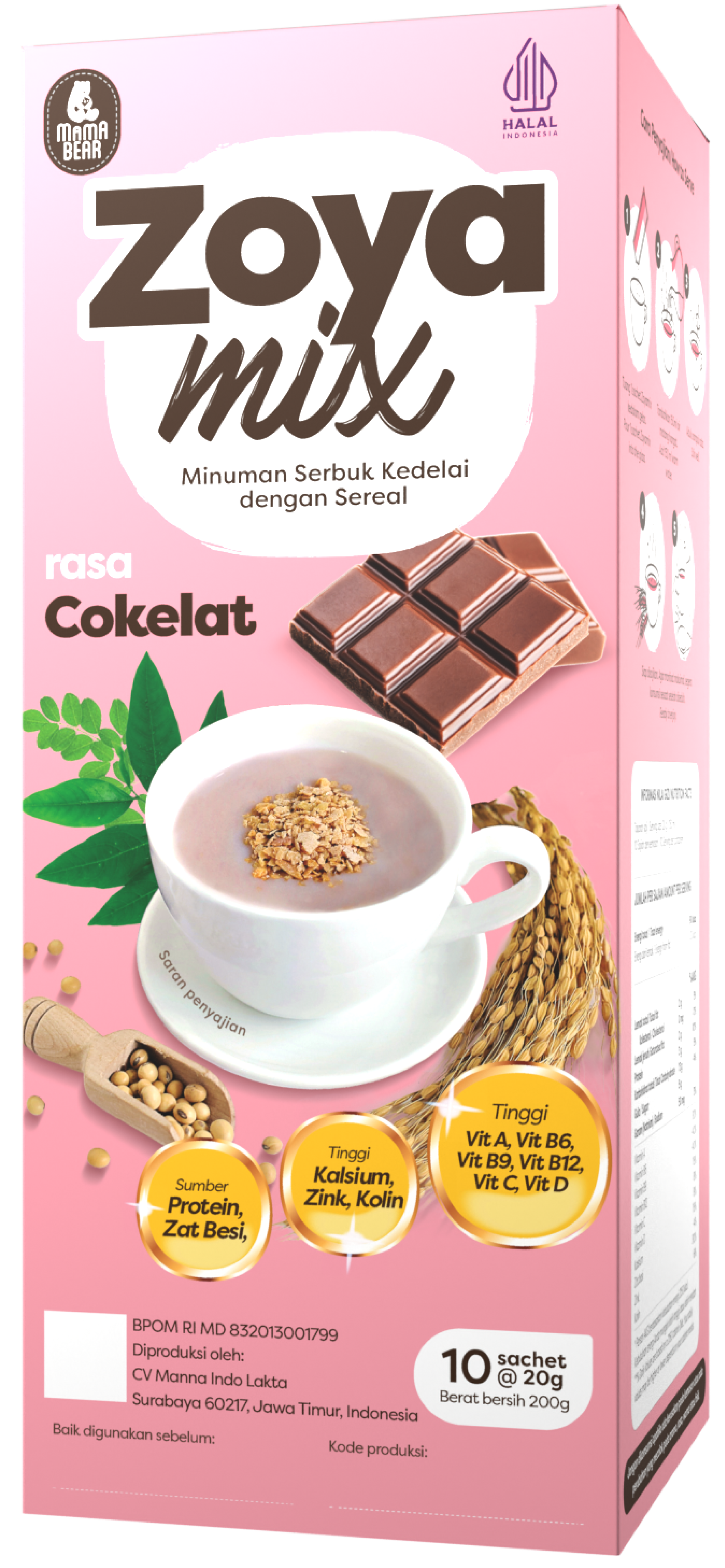 MamaBear ZoyaMix Cokelat