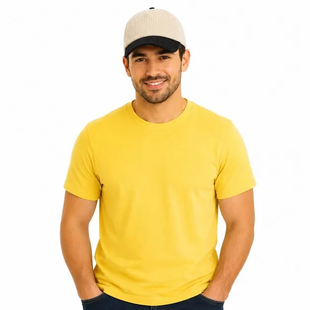 Corduroy Curved Brim Cap