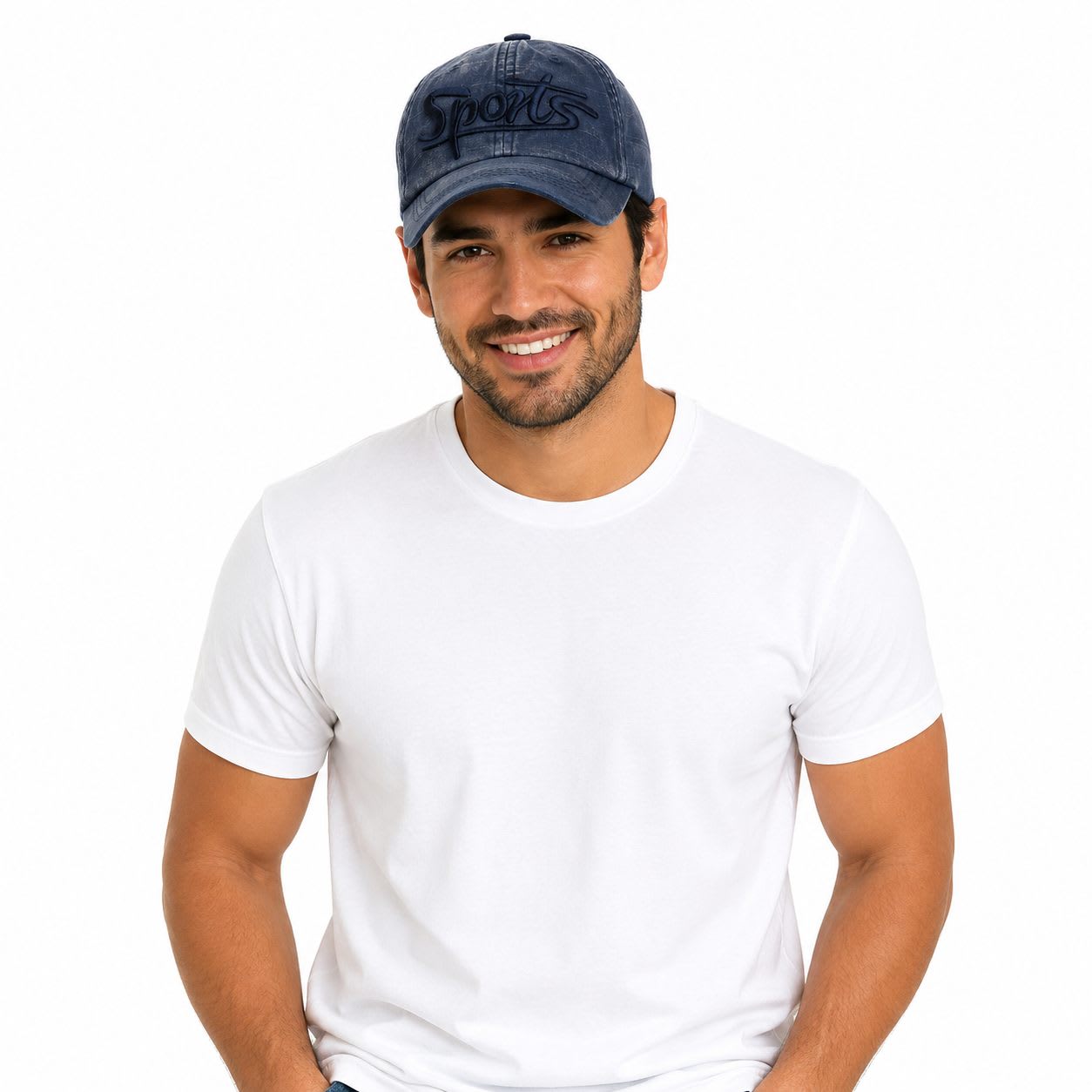 Embroidered Snapback Hat