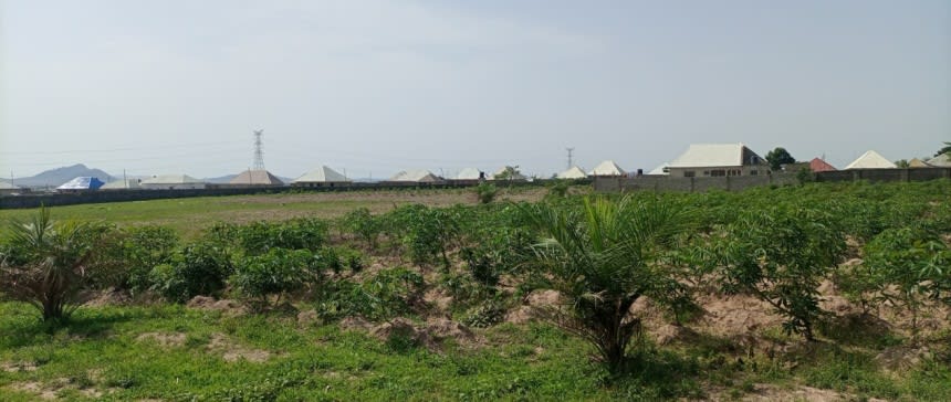 Propose project site, temporal use as farm land