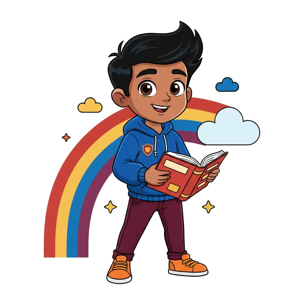 Child Reading Book