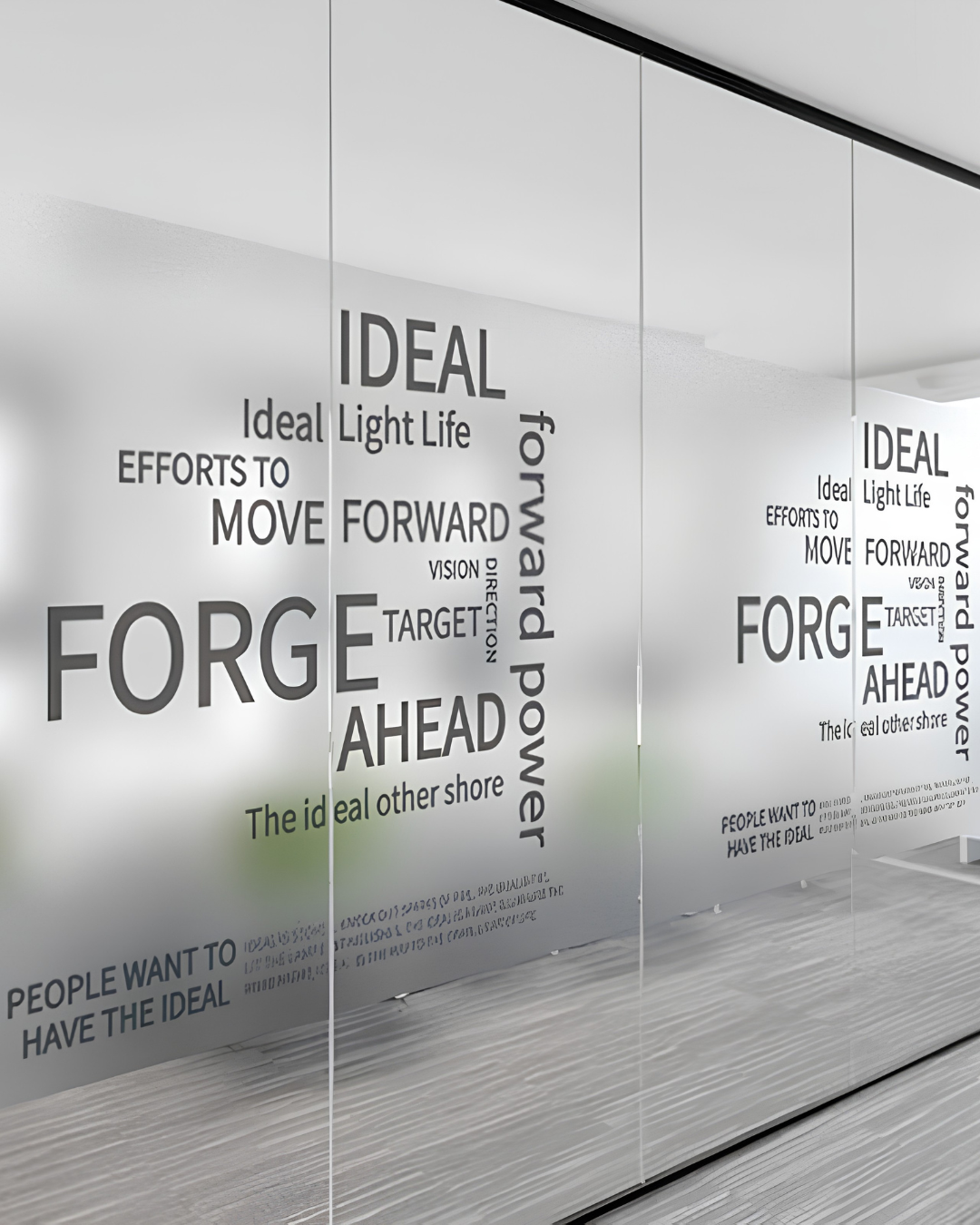 Frosted Vinyl For Glass