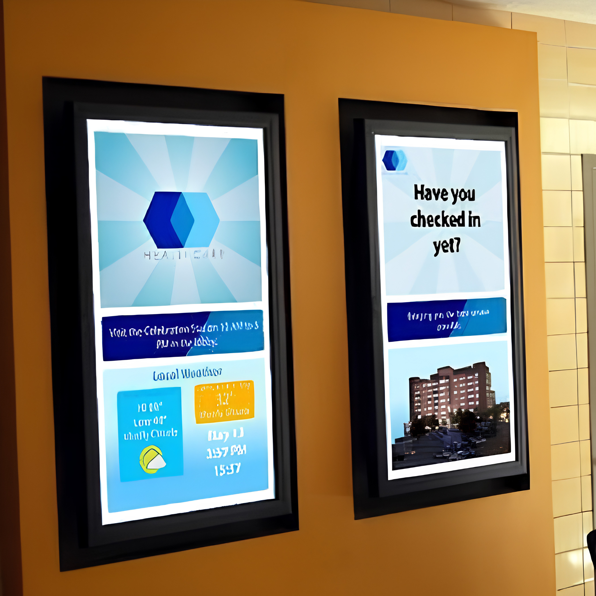 Information display board