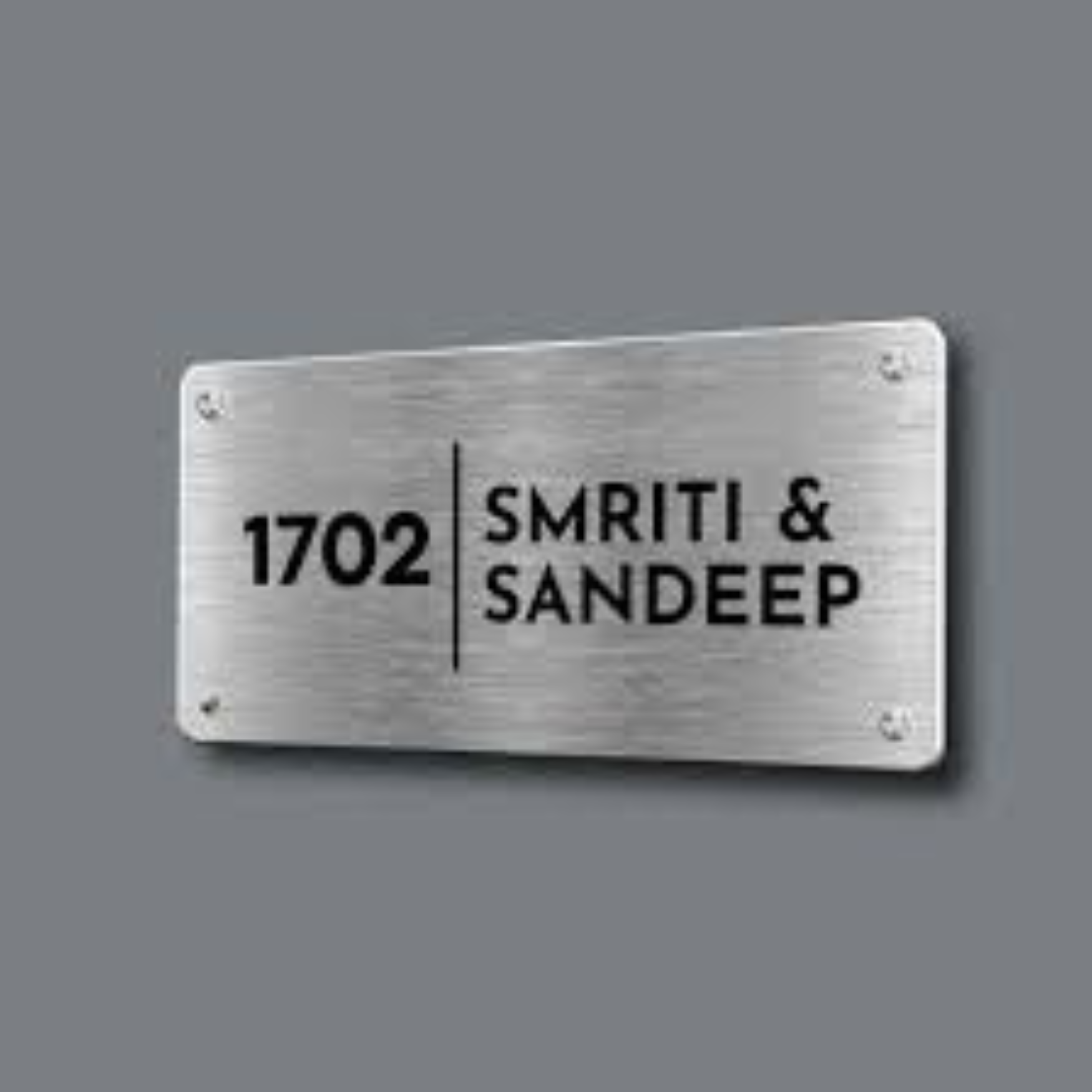 Metal Name Plate Manufacturer