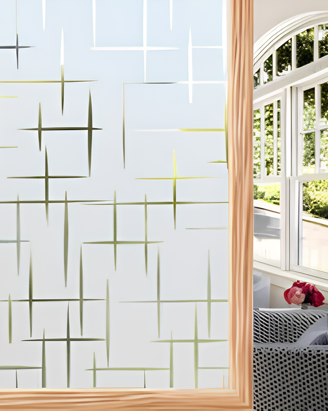 House Window Stickering