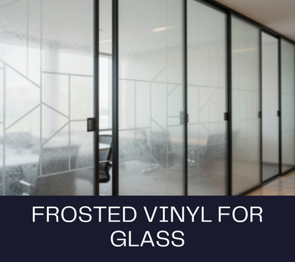 Frosted Vinyl For Glass