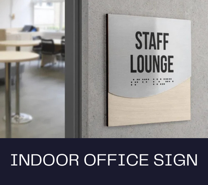 Indoor Office Sign