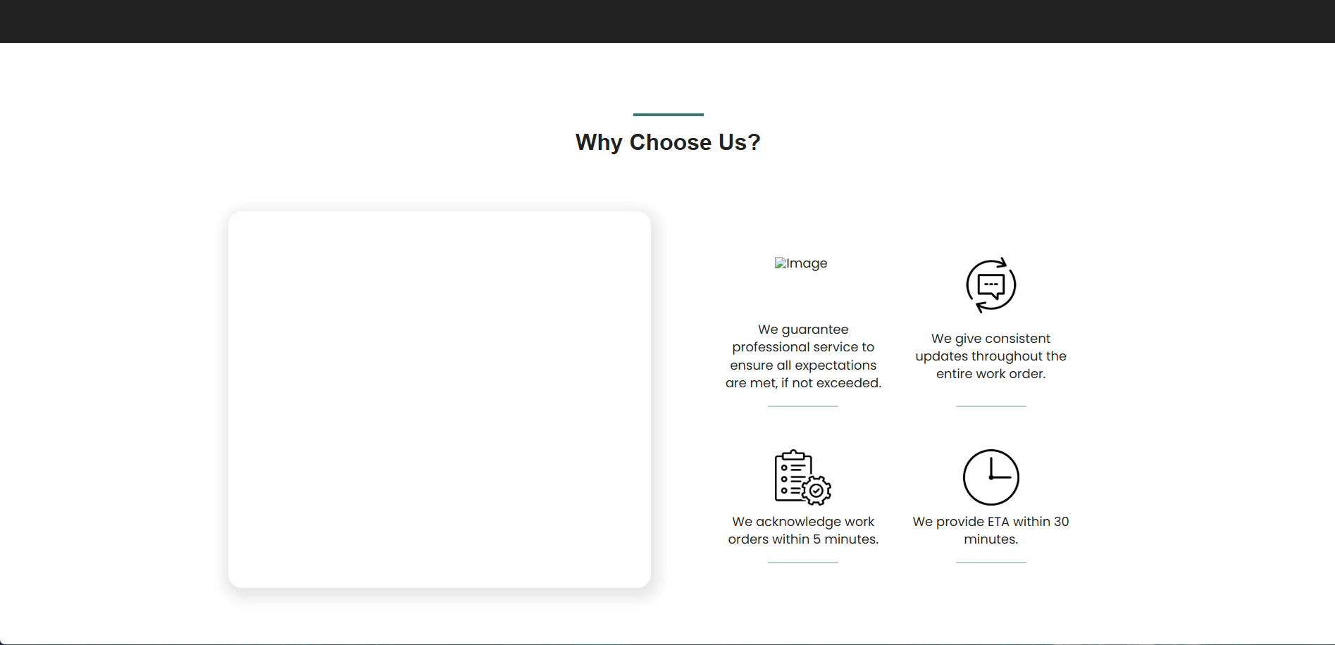 The Proguild home page as it was on WordPress in 2019 — the why choose us section