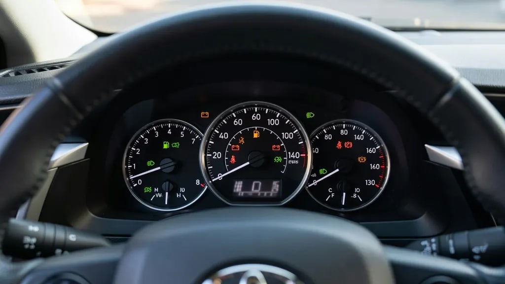 Toyota Corolla Kontrolki Opis
