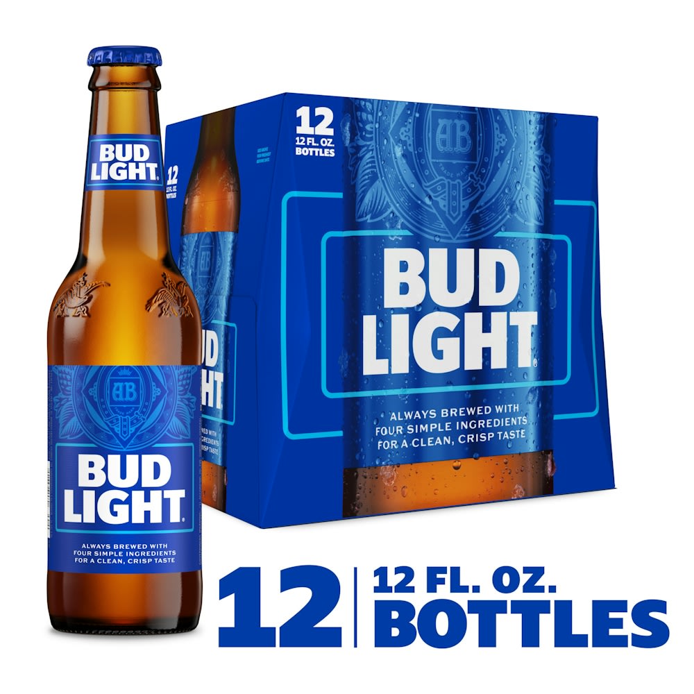 Bud Light 12Pk Bot — Beer