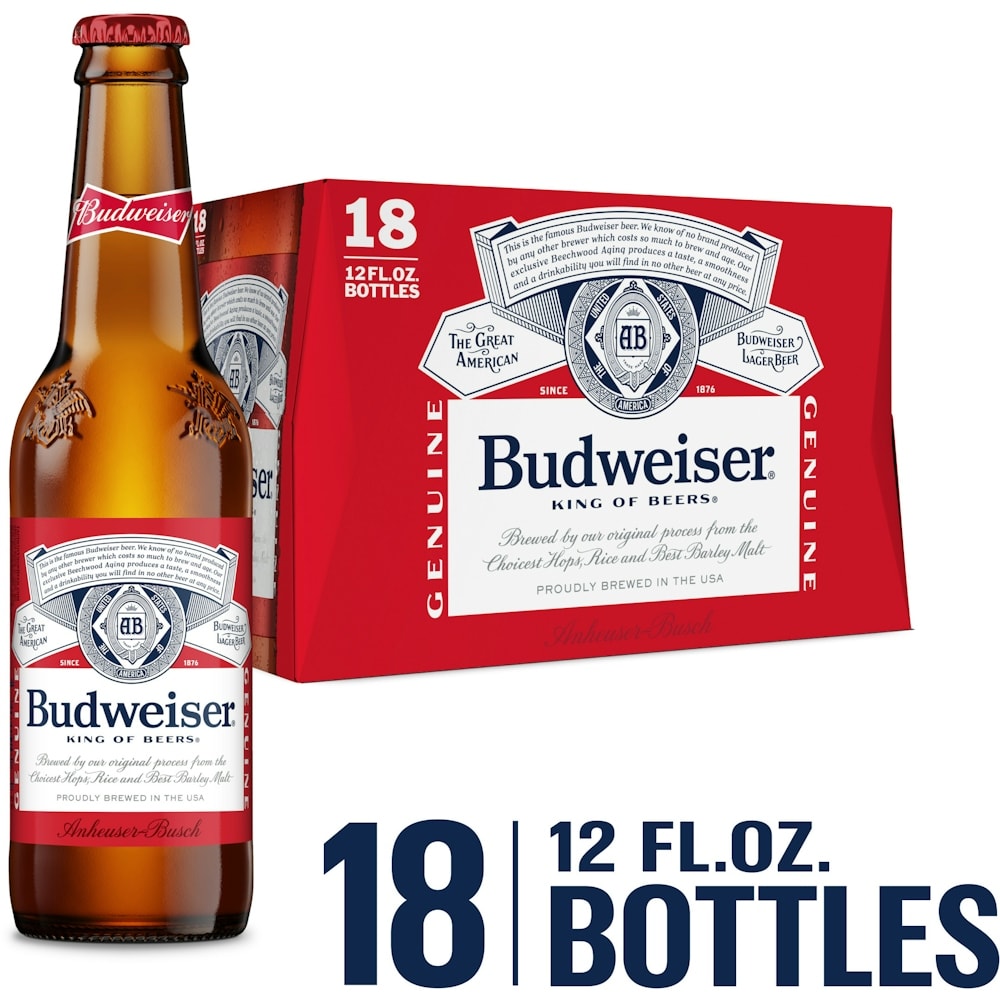 Bud 18Pk Bot — Beer