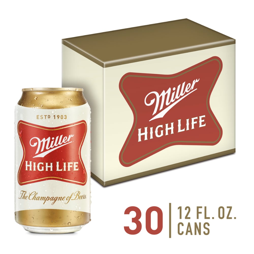 Miller High Life 30 Pk Can — Beer