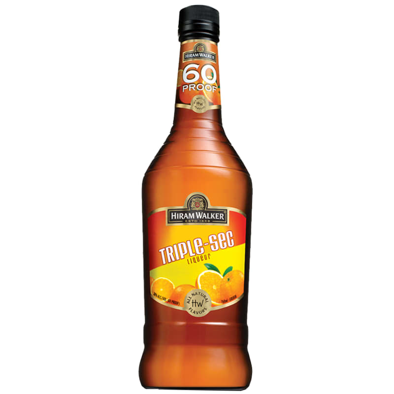 H. Walker  Triple Sec 60Proof — Spirits