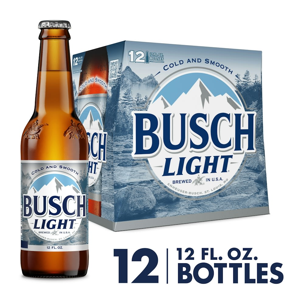 Busch Light 12Pk Bot — Beer