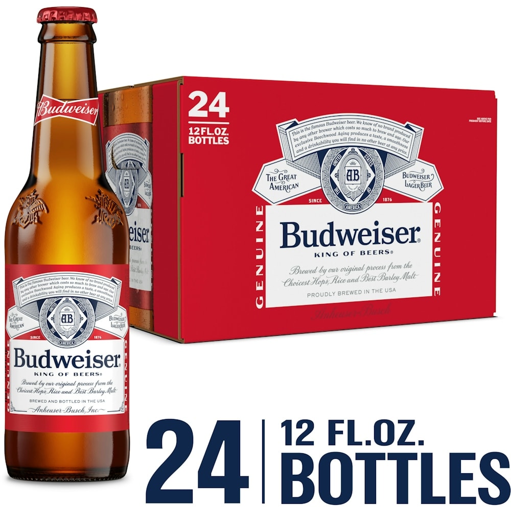 Bud 24Pk Bot — Beer