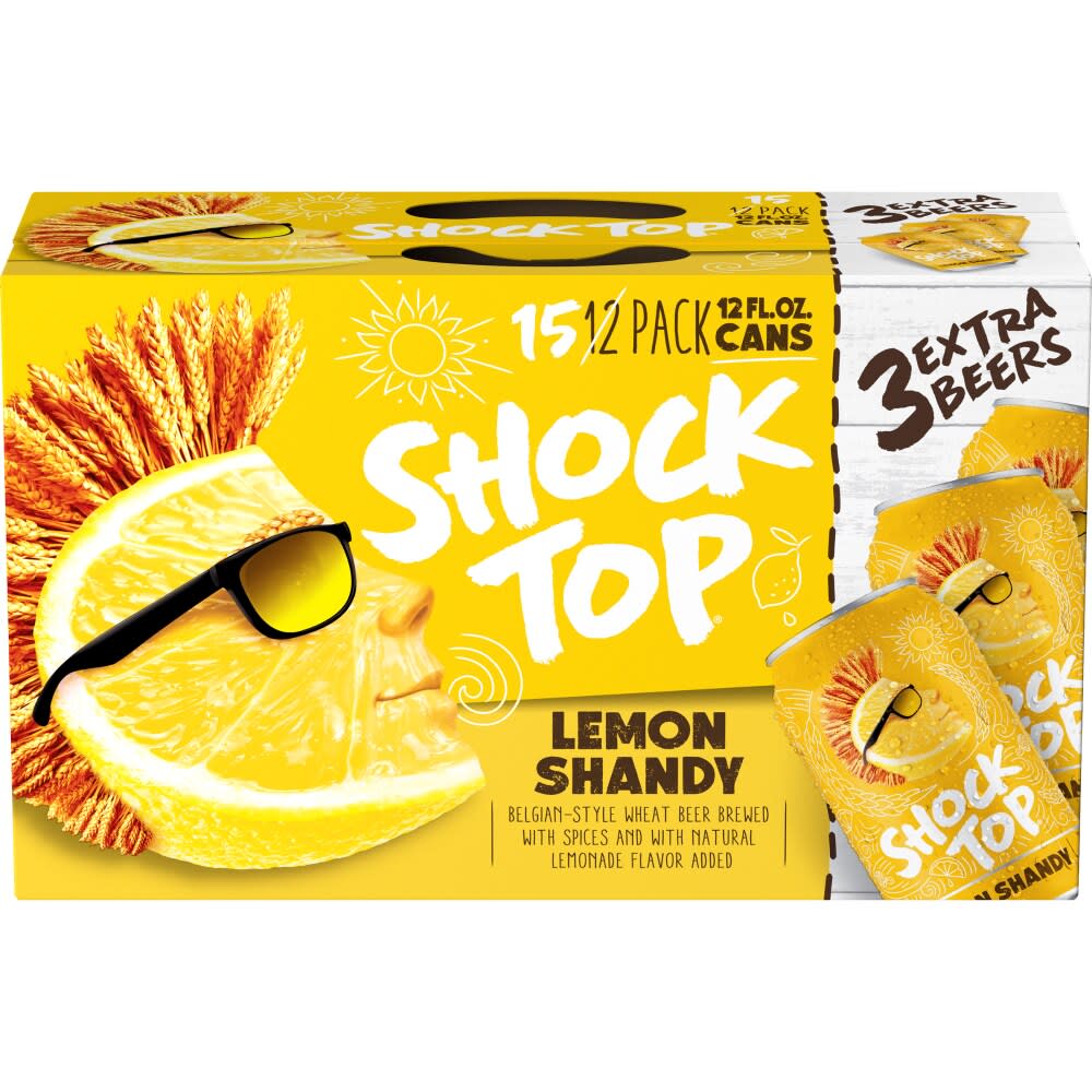 Shock Top Blueberry Wheat Ale 15Pk — Beer