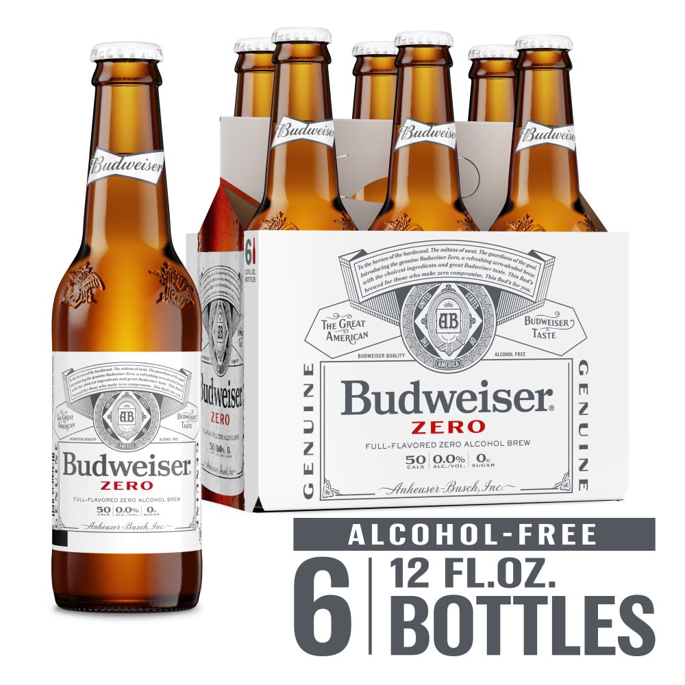 Bud Zero 6Pk Nr — Beer