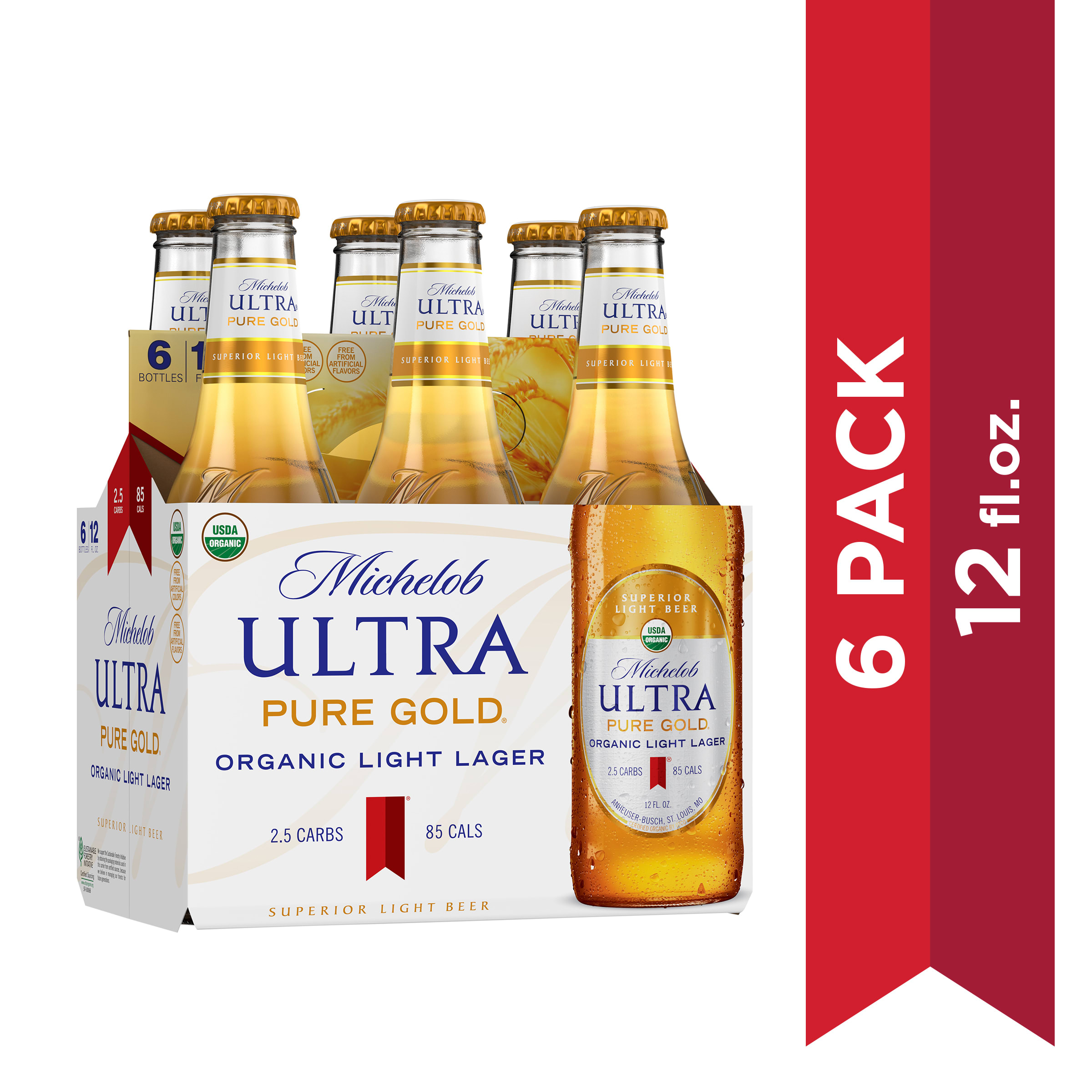 Michelob Ultra Gold 6Pk Bot — Beer