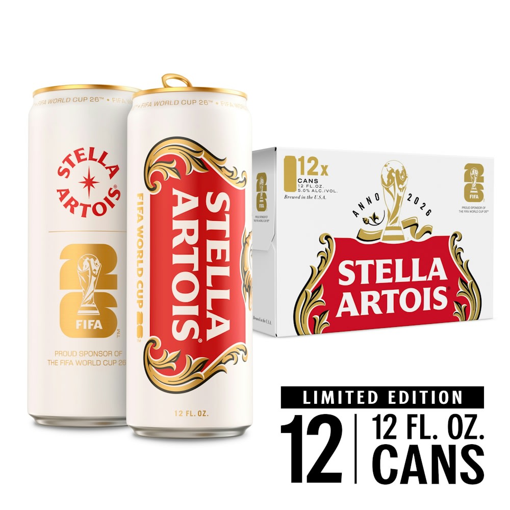 Stella Artois 12Pk Can — Beer