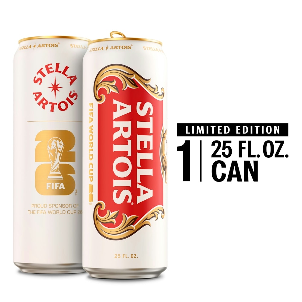 Stella Artois 25Oz Can — Beer