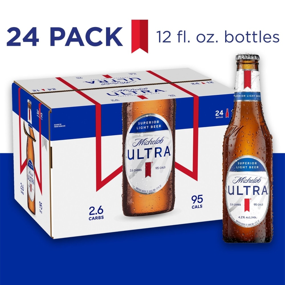 Michelob Ultra 24Pk Bot — Beer