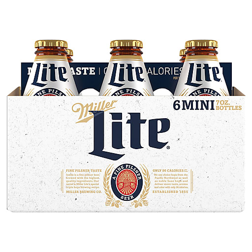 Miller Lite 7Oz 6Pk Nr — Beer
