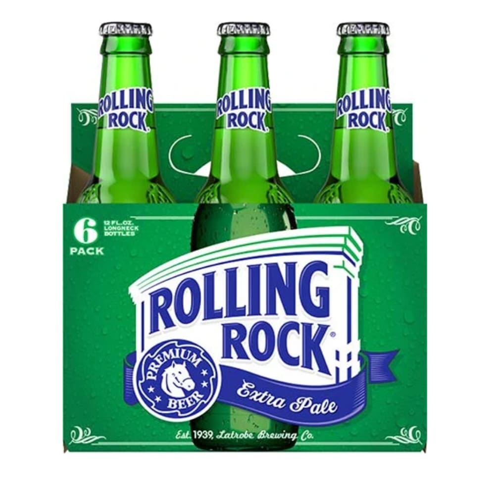 Rolling Rock 6Pk Bot — Beer