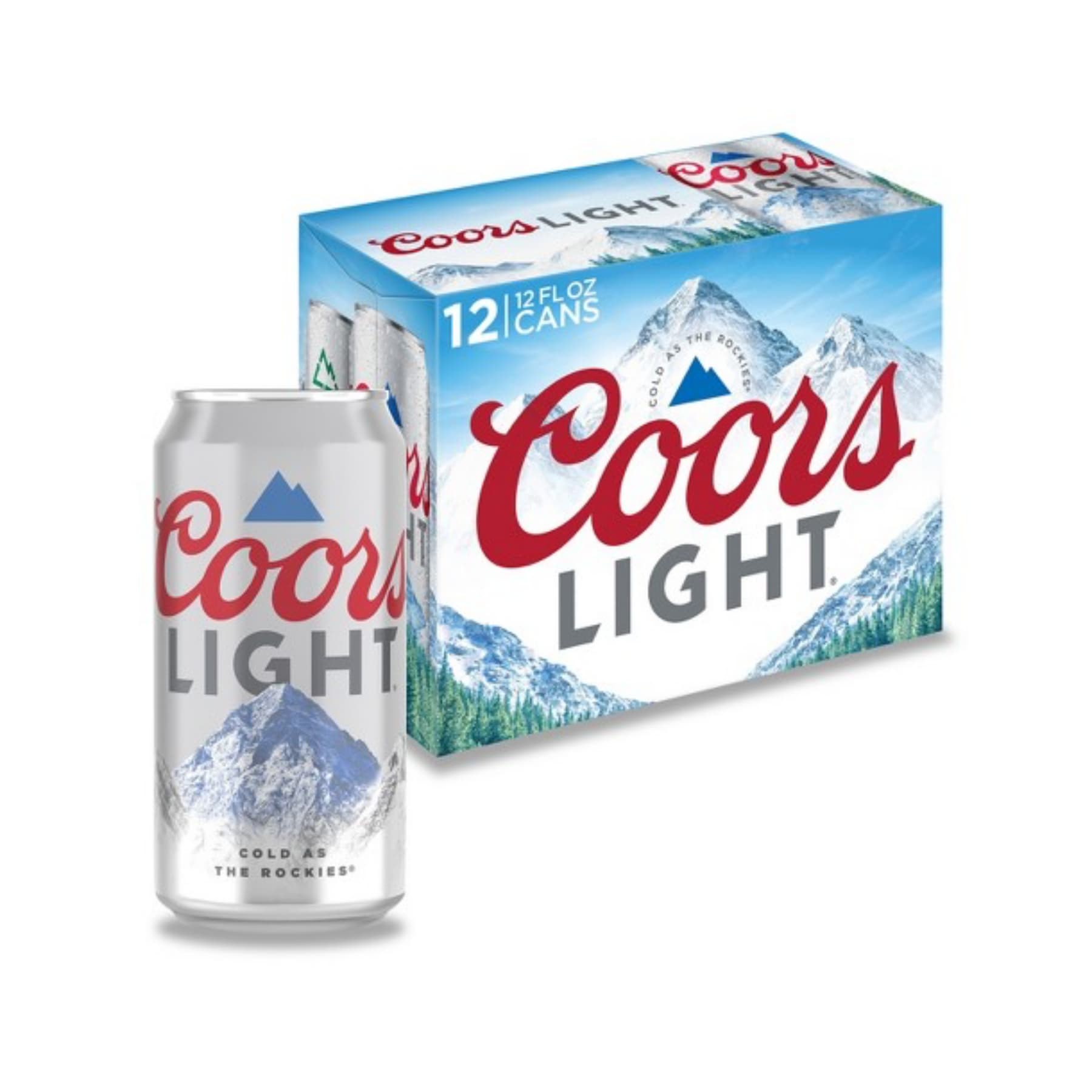 Coors Light 12Pk Cans — Beer