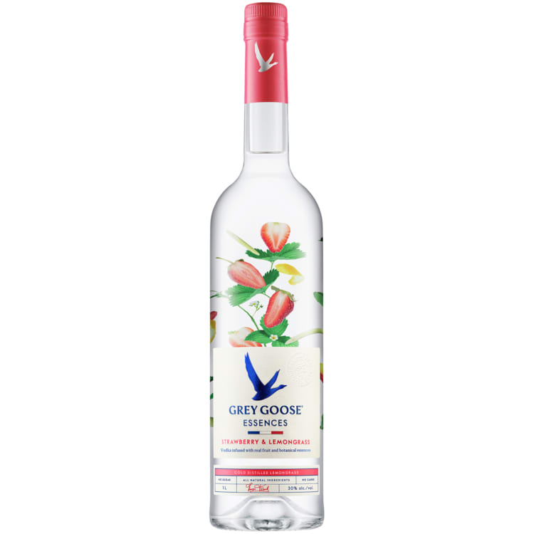 Grey Goose Essences Strawberry  Lemongrass — Spirits