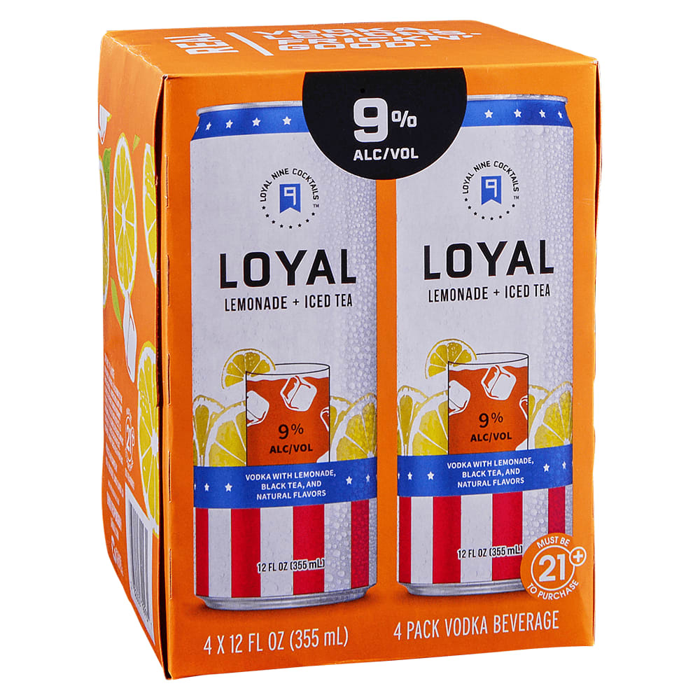 Loyal Lemonade/Iced Tea  4Pk — Mixers & Accessories