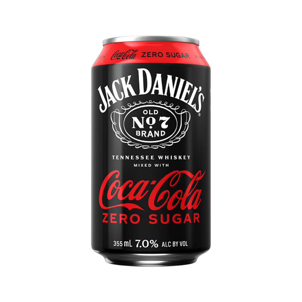 Jack Daniels Coke Zero 4Pk — Mixers & Accessories
