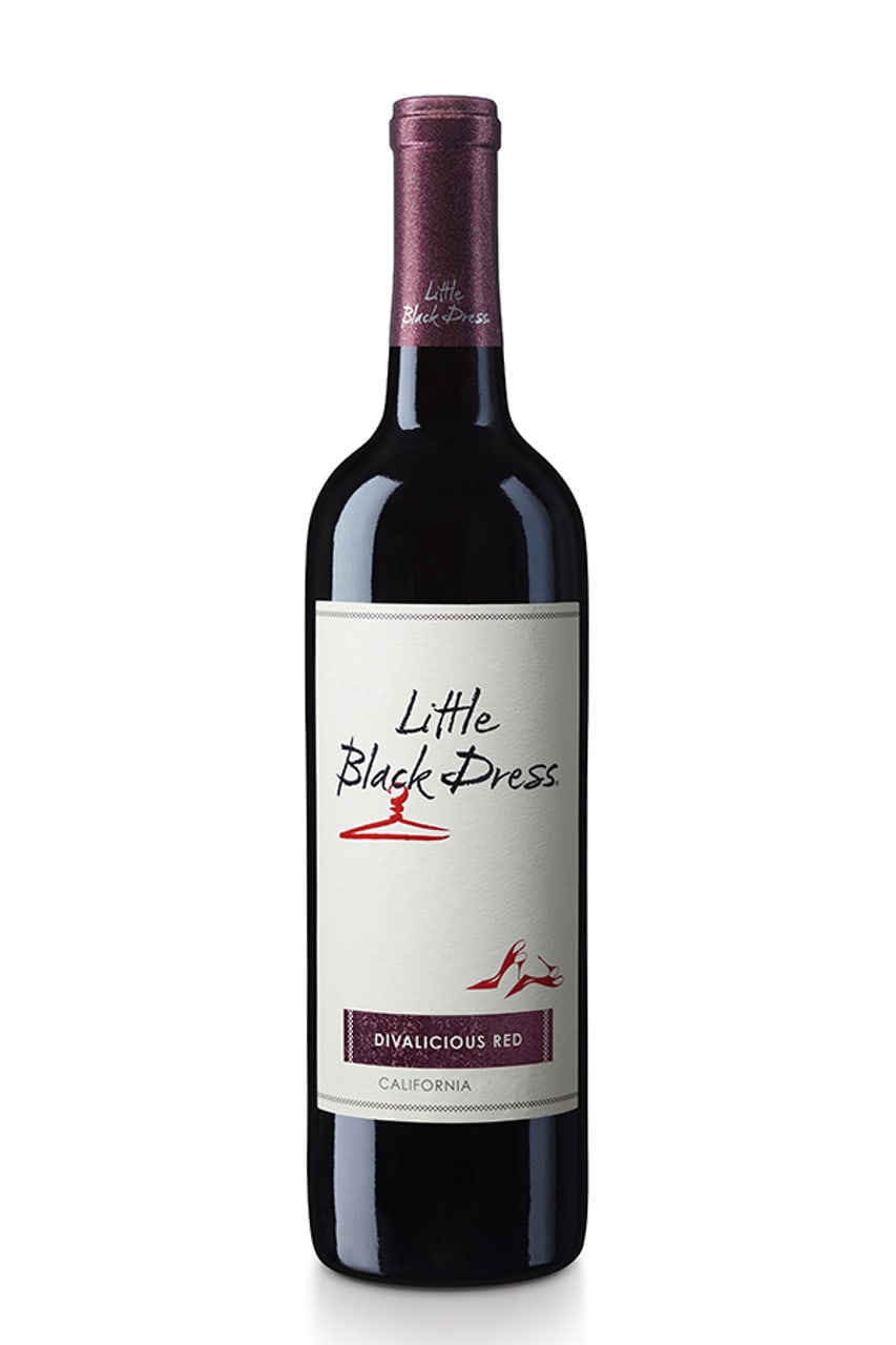 Little Black Dress Diva Red