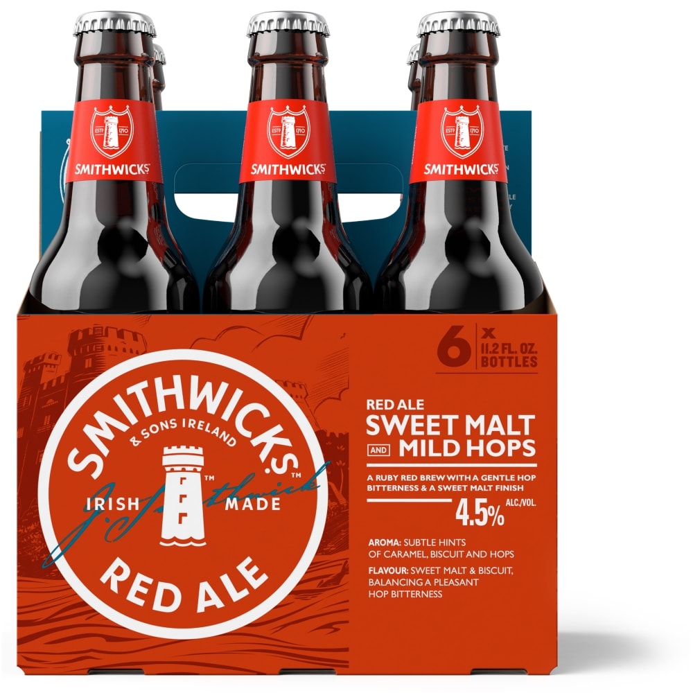 Smithwicks Red Ale 6Pk — Beer