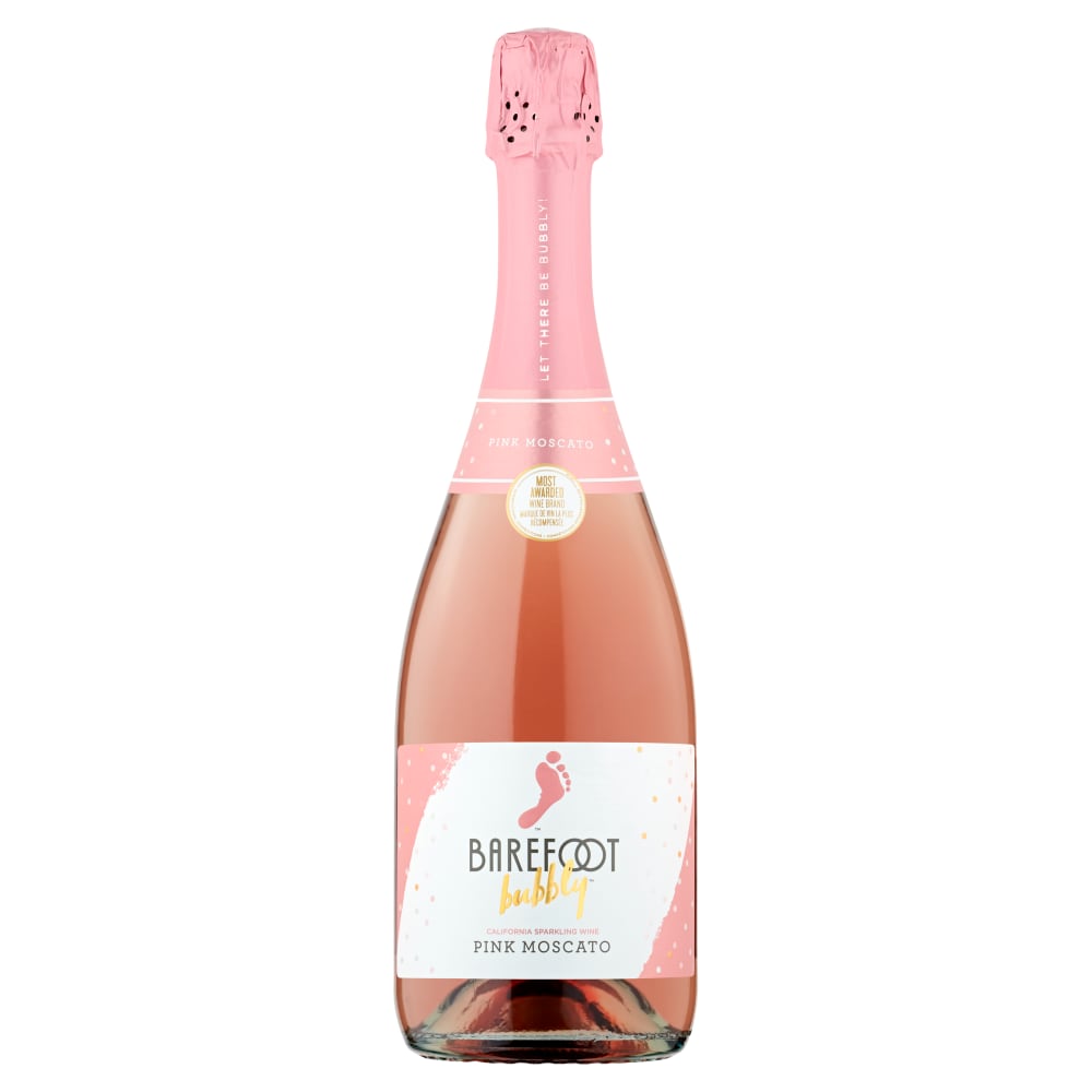 Barefoot Bubbly Pink Moscato — Wine