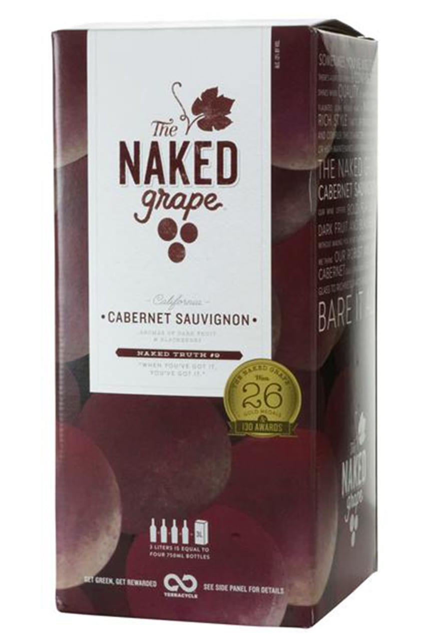 Naked Grape Cabernet Box — Wine
