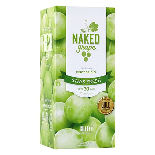 Naked Grape Pinot Grigio Box — Wine