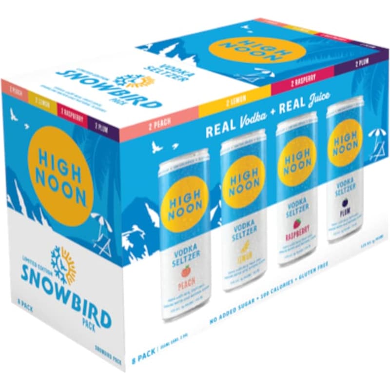 High Noon Snowbird Variety 8Pk Can — Mixers & Accessories